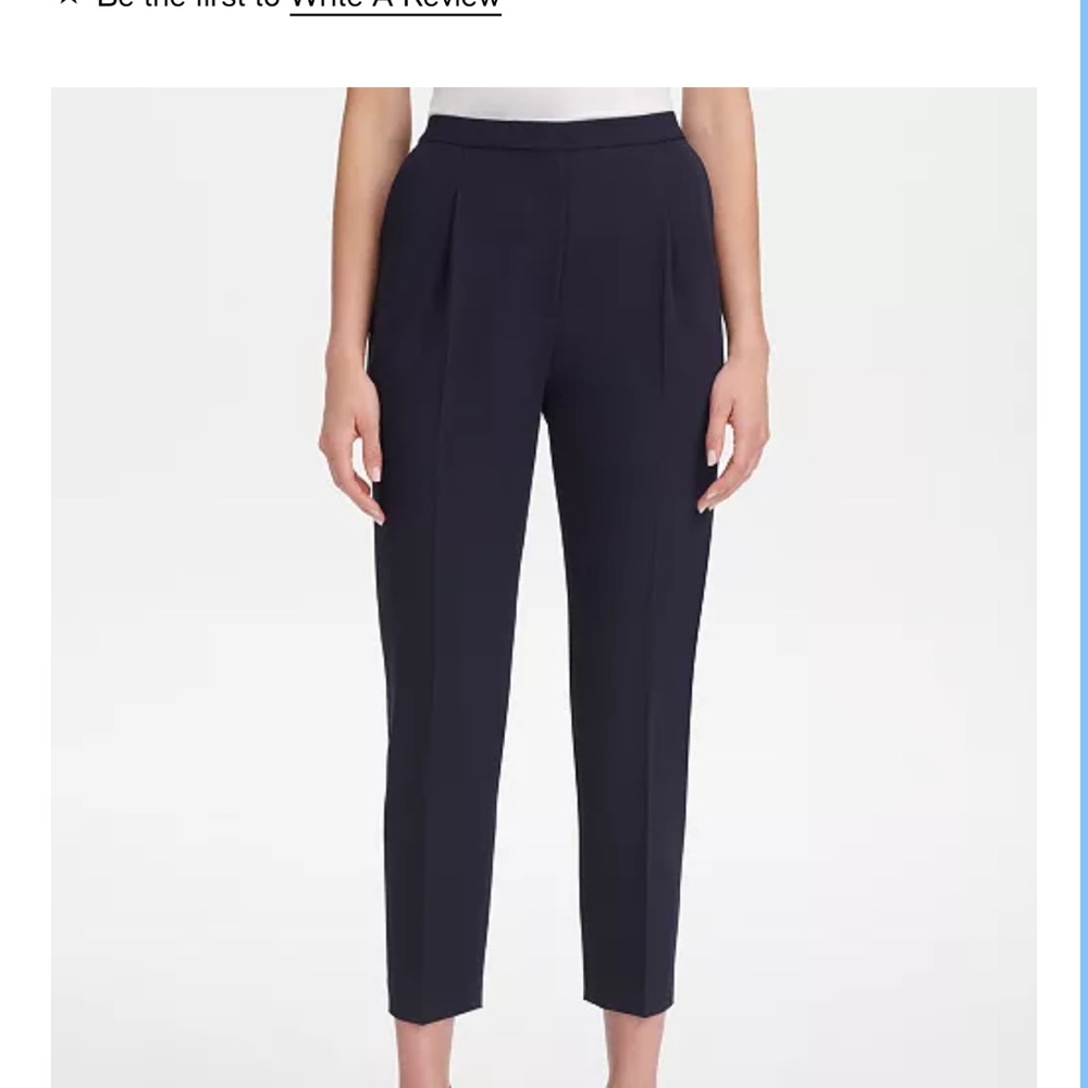 Tommy Hilfiger Kensington ankle pants black